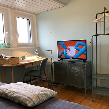 Blaues Zimmer Mit Grossem Balkon, Bad Ist Ein Traum, 50 Schritte Zum Radweg Am Main,Ideal For Short Stay Mainstockheim Exteriér fotografie