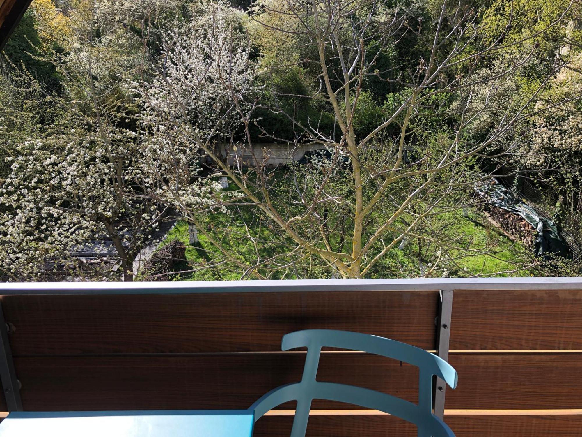 Blaues Zimmer Mit Grossem Balkon, Bad Ist Ein Traum, 50 Schritte Zum Radweg Am Main,Ideal For Short Stay Mainstockheim Exteriér fotografie